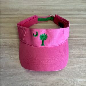 Cap King Pink/Green Carolina Visor